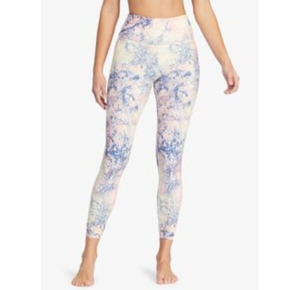 Roxy Womens Kaileo High Waisted Ankle Length Workout Leggings X-Large - Picture 6 of 14